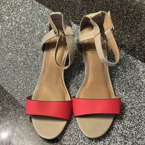 Woman’s wedge sandals